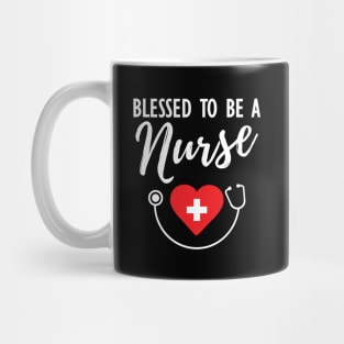 Nurse - Blessed to be a nurse Mug